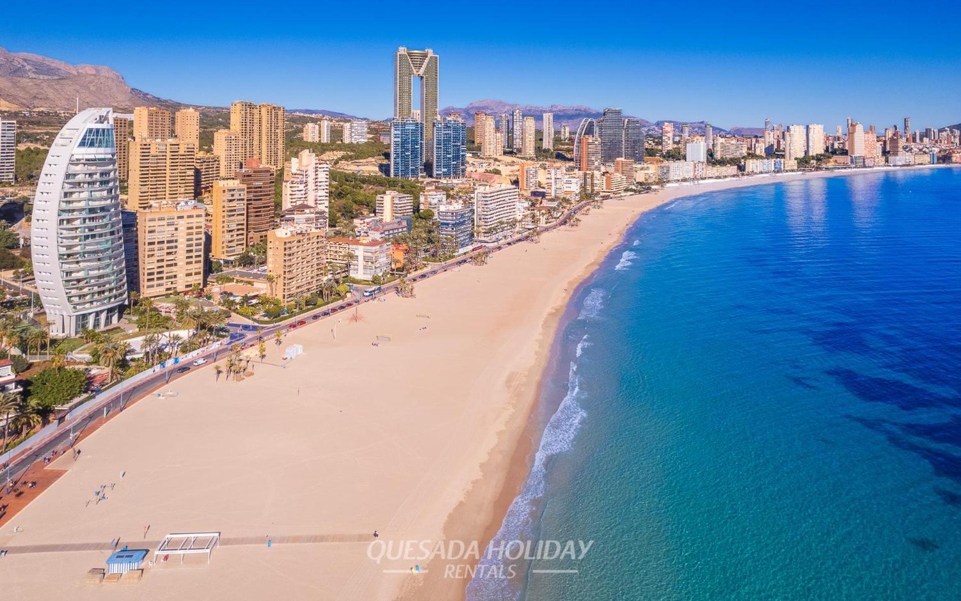 100Mts To Beach, Luxury Apartment Benidorm Encanto Exterior foto