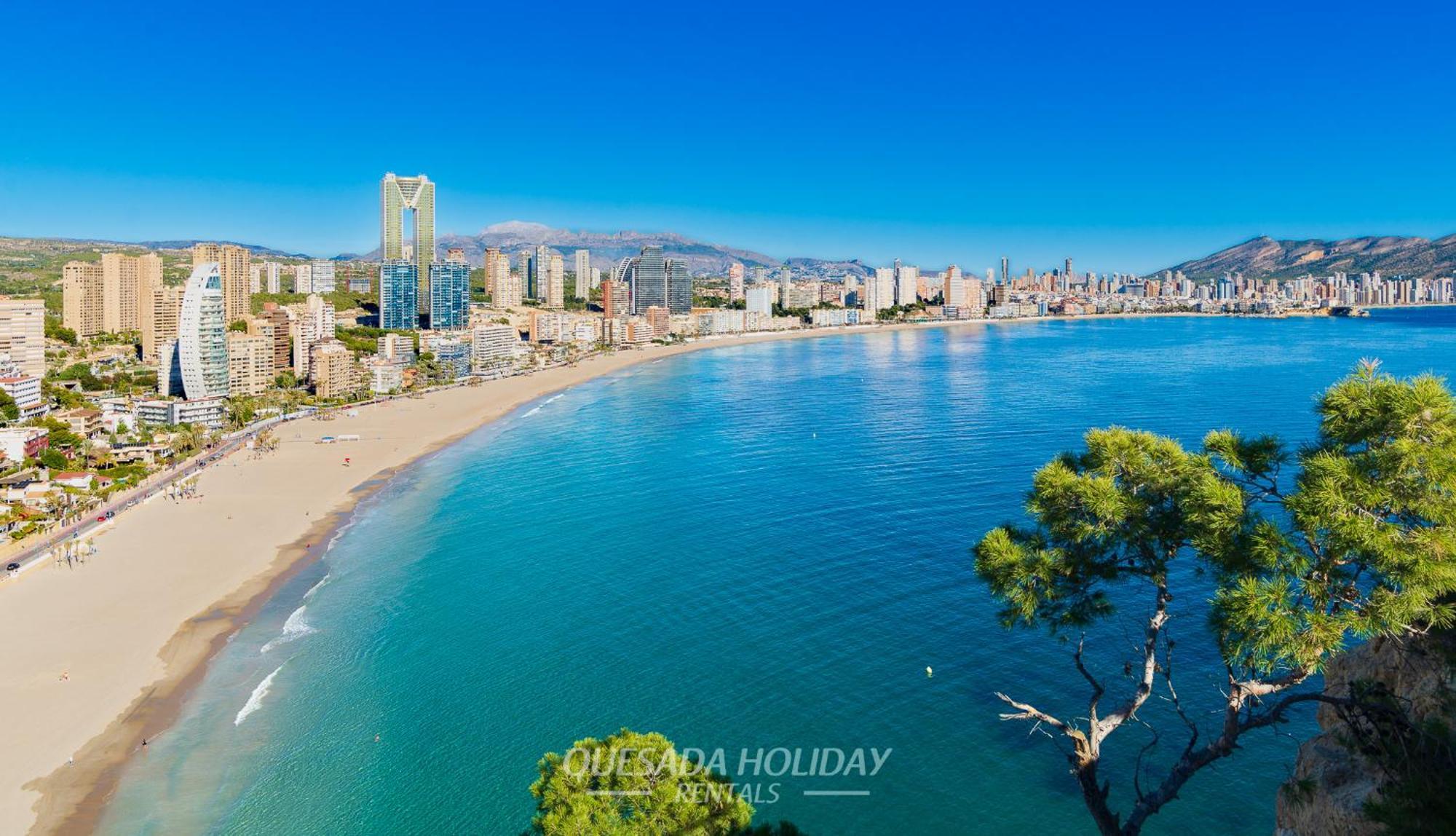 100Mts To Beach, Luxury Apartment Benidorm Encanto Exterior foto