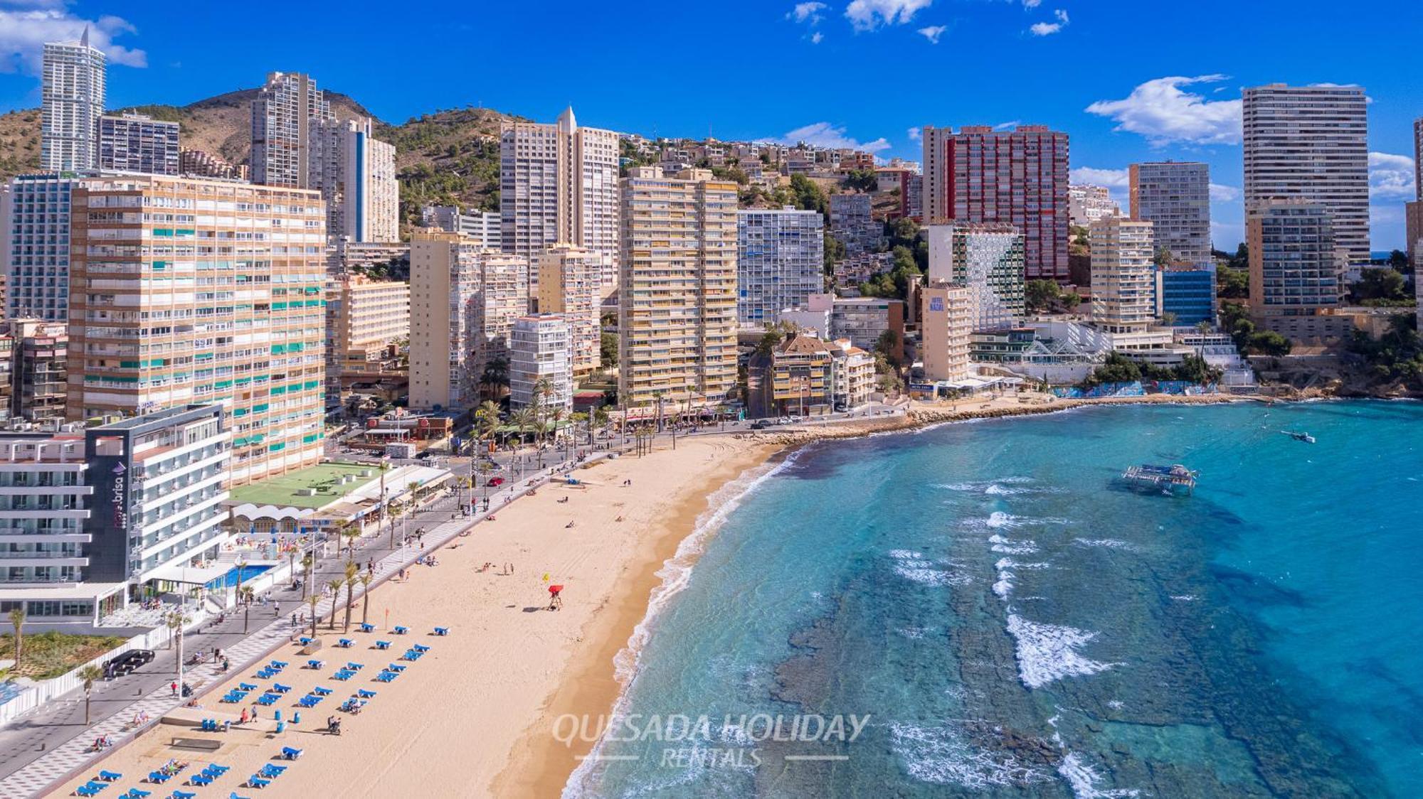 100Mts To Beach, Luxury Apartment Benidorm Encanto Exterior foto