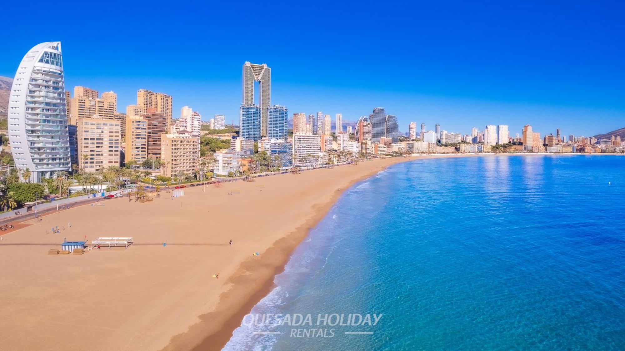 100Mts To Beach, Luxury Apartment Benidorm Encanto Exterior foto