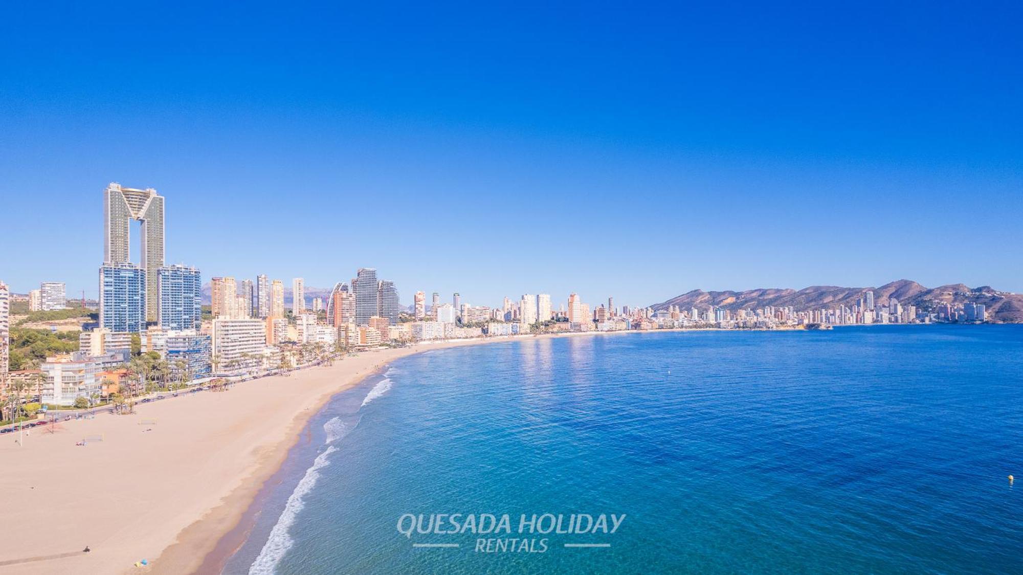 100Mts To Beach, Luxury Apartment Benidorm Encanto Exterior foto