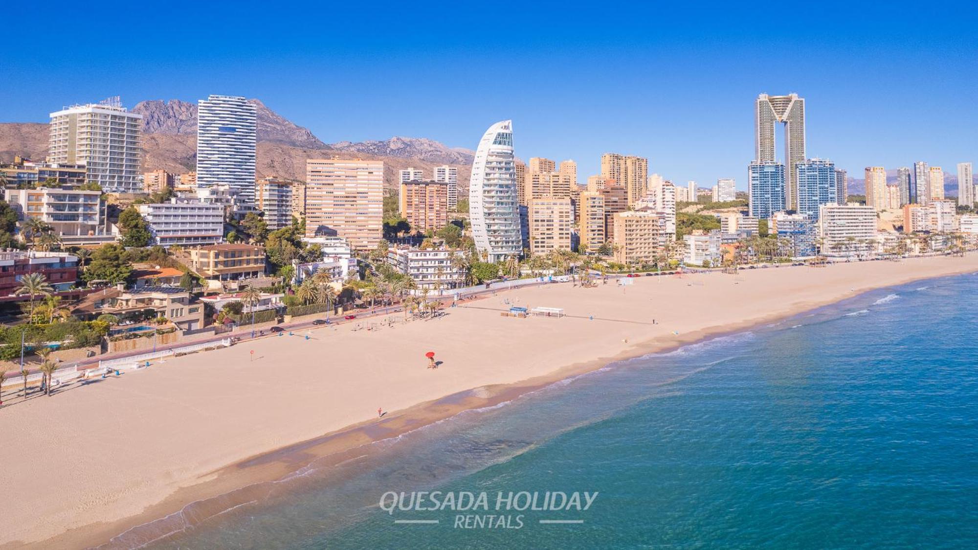 100Mts To Beach, Luxury Apartment Benidorm Encanto Exterior foto